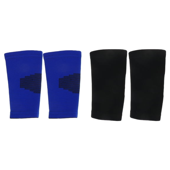 2 Pairs Children's Wrist Protector Wrist Brace Compression Elbow Sleeve Kids Knee Pads Women's