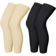 thumbnail image 1 of 2 Pairs Compression Leg Sleeve Full Length Leg Sleeves Sports Cycling Leg Sleeves for Men Women, Running, Basketball, 1 of 7