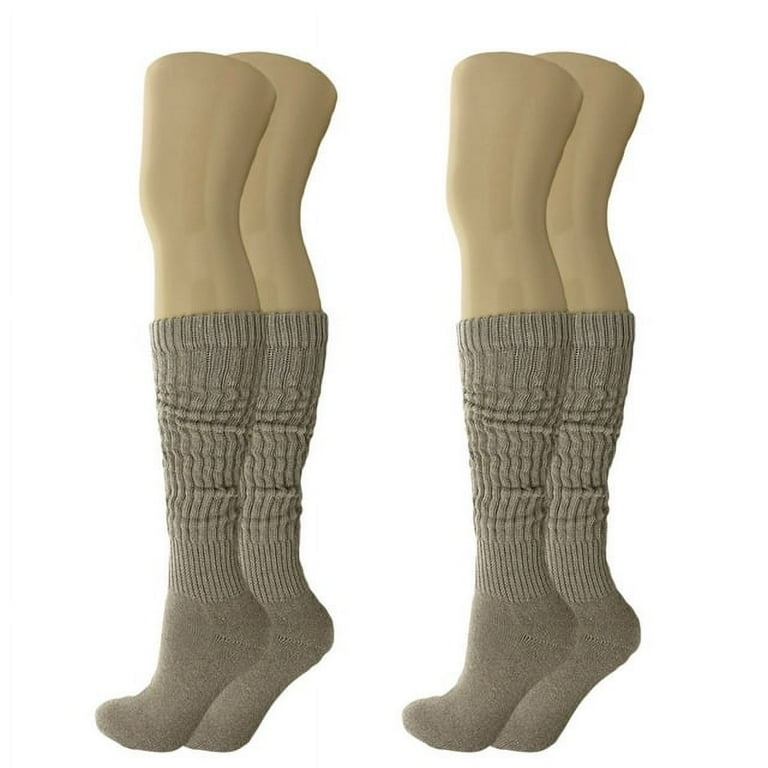 AWS/American Made Cotton Leg Warmers Knitted Retro Adult Unisex (Almond  Green) at  Women's Clothing store