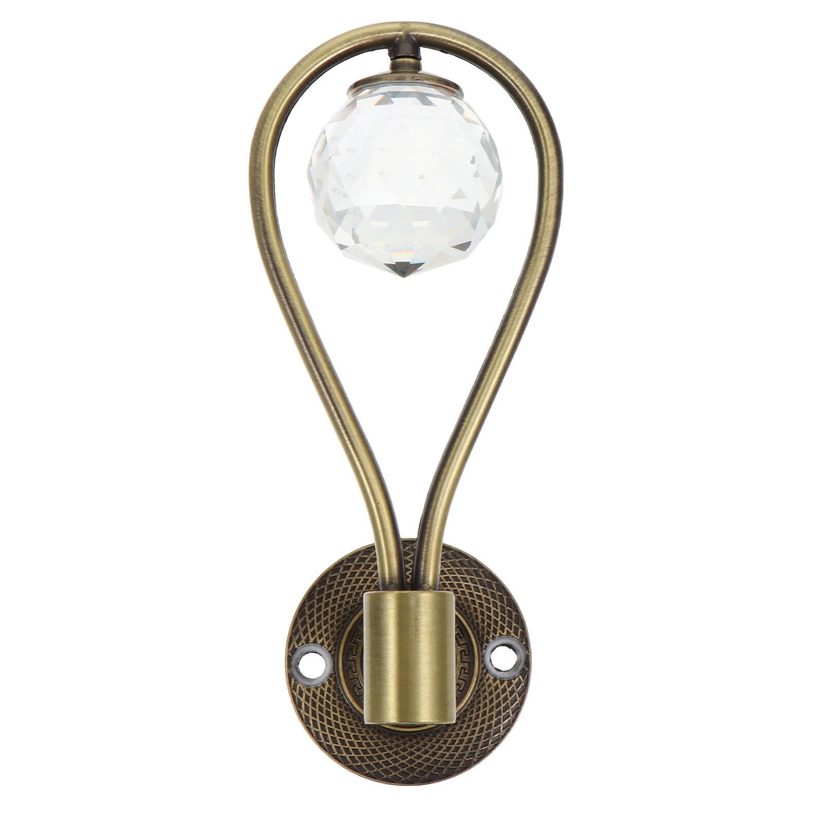 2 Pairs Curtain Wall Hook Decor Drapery Holders Retro Shower Curtain