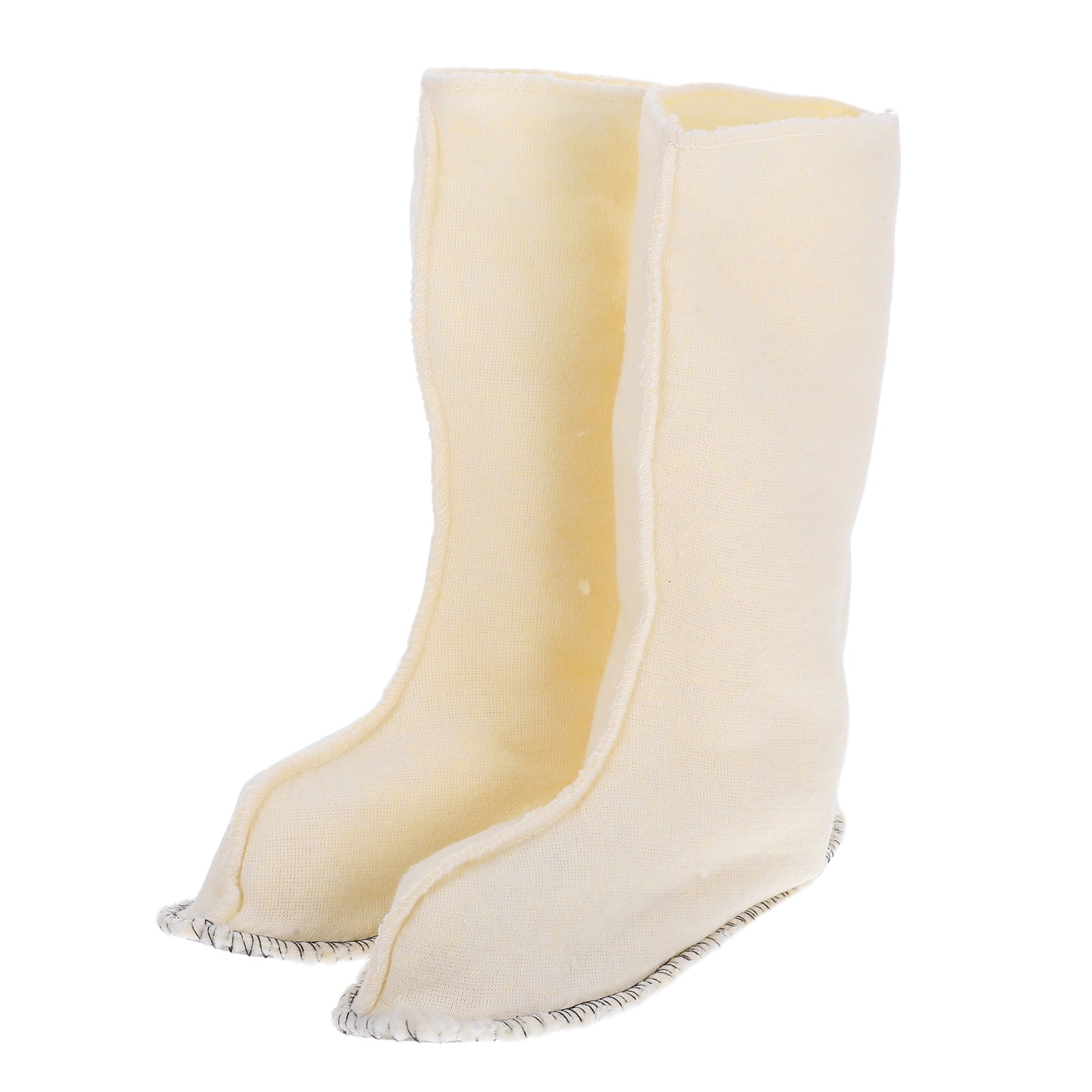 2 Pairs Detachable Insulated Winter Boot Liners for Men Soft Cozy Snow Boot Socks