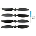 2 Pairs Drone Propeller PC Wing Blade Prop Blade Replacement for Holy