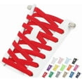 thumbnail image 1 of 2 Pairs Elastic Tieless Shoe Laces for Sneakers, No Tie Shoelaces for Adults and Kids, 1 of 10