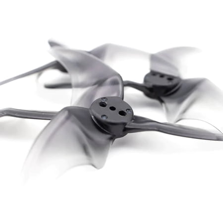 2 Pairs Emax AVAN 2.5-Inch 3-Blade Propellers 2 CW + 2 CCW for 1106 1104 (Red or Black)