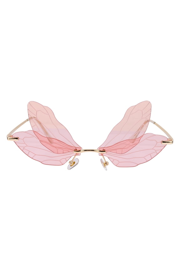 ORDDIART Dragonfly Glasses PC UV Protection Photographing 2Pack 5.5X2.4X0.6In