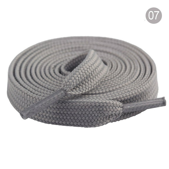 2 Pairs Flat Double Layer Shoe Laces for Sneakers, Thick Flat Sneakers Shoelaces
