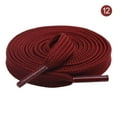 thumbnail image 1 of 2 Pairs Flat Double Layer Shoe Laces for Sneakers, Thick Flat Sneakers Shoelaces, 1 of 4