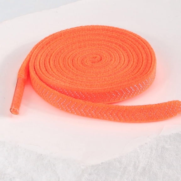 2 Pairs Flat Elastic Shoe Laces for Adults Sneakers, Flat Bungee Laces for High Tops - 39.4 inch / 100CM