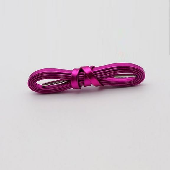 1 Pair Flat PU Leather Laces 7MM Waterproof Shoelaces for Sneakers Boot  - 47 inch / 120 cm