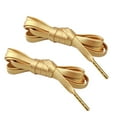 thumbnail image 1 of 2 Pairs Flat PU Leather Laces: Waterproof Shoelaces for Sneakers Boot  - 47 inch / 120 cm, 1 of 6