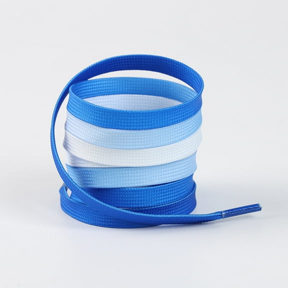 2 Pairs Flat Shoe Laces : Rainbow Printed Shoelaces for Sneakers for Fun, Cool Design   - 47 inch / 120CM