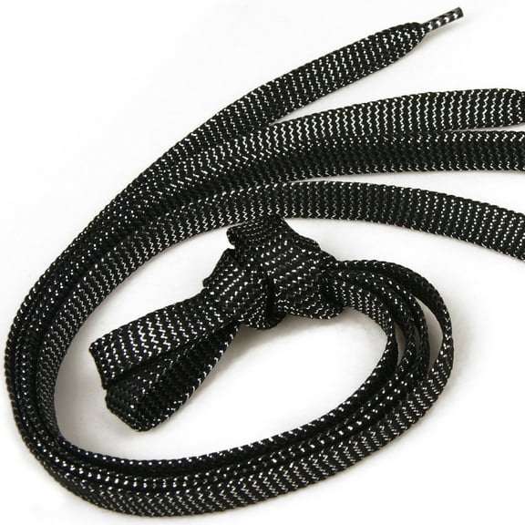 2 Pairs Flat Shoe Laces for Sneakers 2/5" Premium Colorful Gold Silver Shoelaces for Athletic Shoes - 47 inch / 120CM