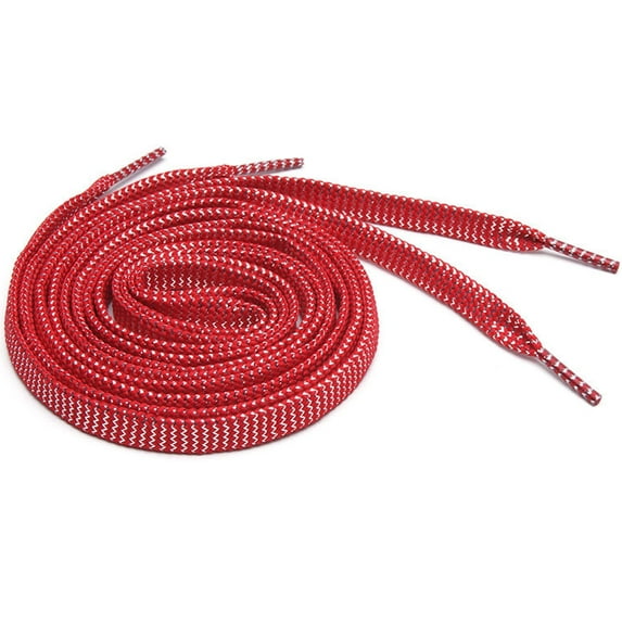 2 Pairs Flat Shoe Laces for Sneakers 2/5" Premium Colorful Gold Silver Shoelaces for Athletic Shoes - 47 inch / 120CM