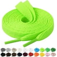thumbnail image 1 of 2 Pairs Flat Sneaker Shoe Laces 2/5" in 20 Colors, Wide Shoelaces for Athletic, Skate Shoes, 1 of 4