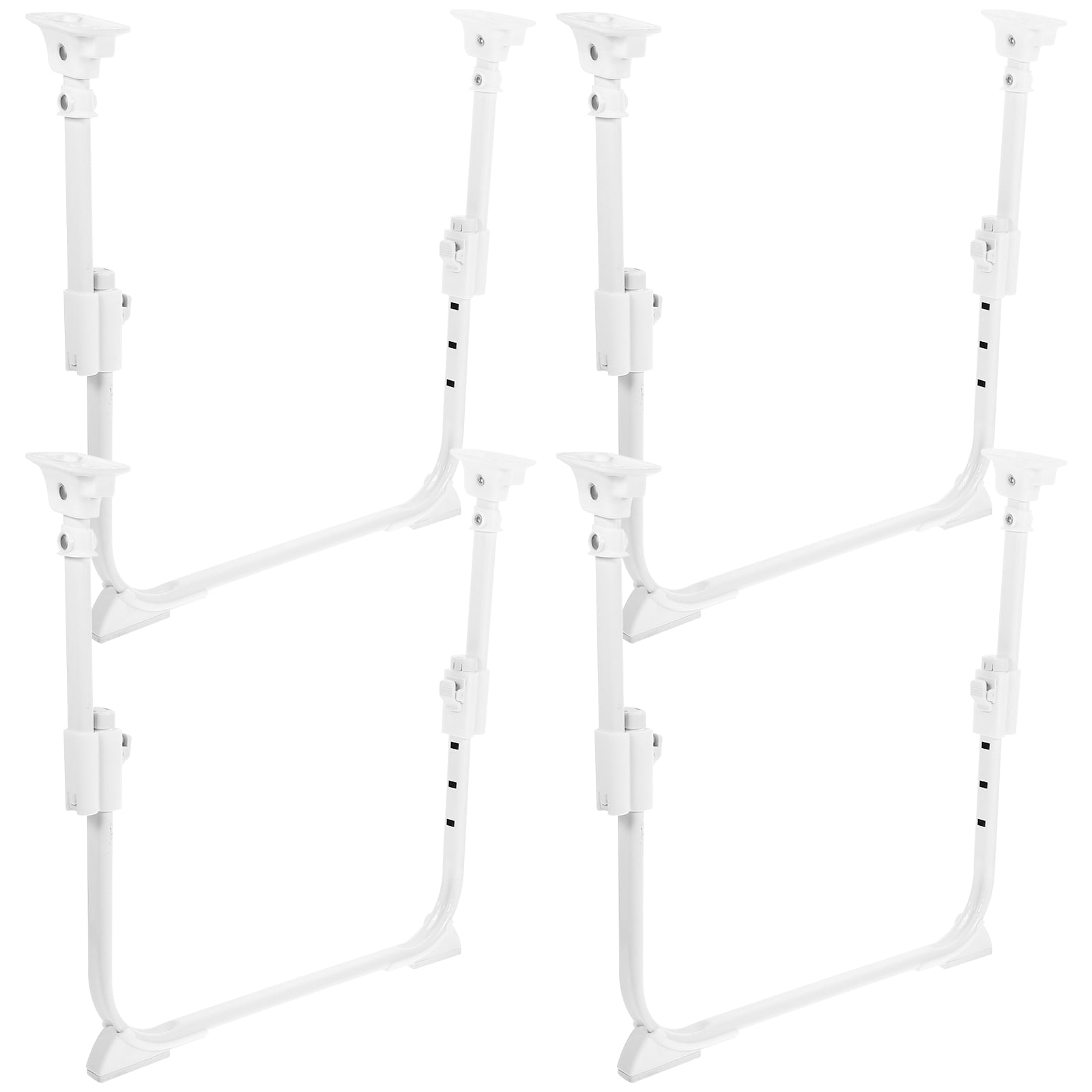 2 Pairs Folding Table Legs Bed Selflocking Ushaped Folding Table Legs