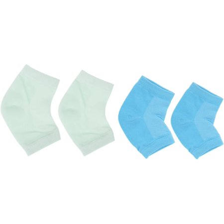 2 Pairs Gel Heel Socks Breathable Socks Nonslip Socks Foot Moisturizing Socks Foot Care Socks Dry Feet Socks Heel Moisturizing Socks Moisturizing Heel Protector