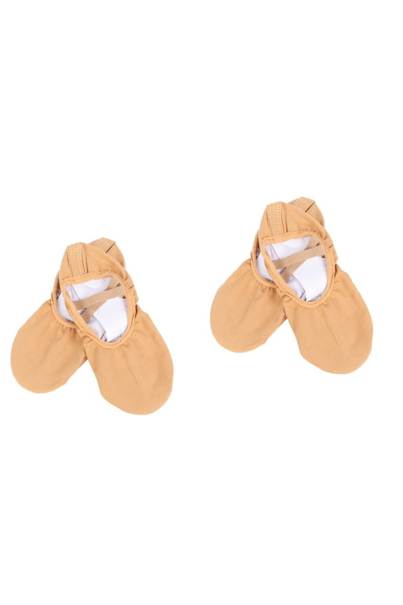 2 Pairs Girls Dance Outfit Ballet Shoe Modern Dance Shoes Toddler 38