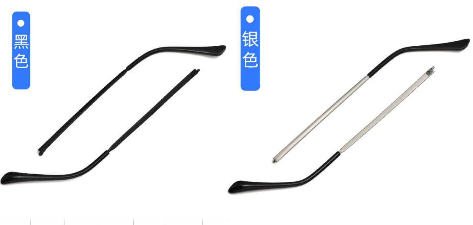 2 Pairs Glasses Legs Replacement Eyeglasses Frame Temple Universal