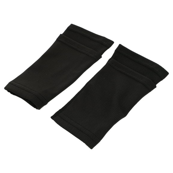 2 Pairs Guard Socks Basketball Leg Sleeves Sports Accessories Soccer Calf Pads Plate Breathable Nylon