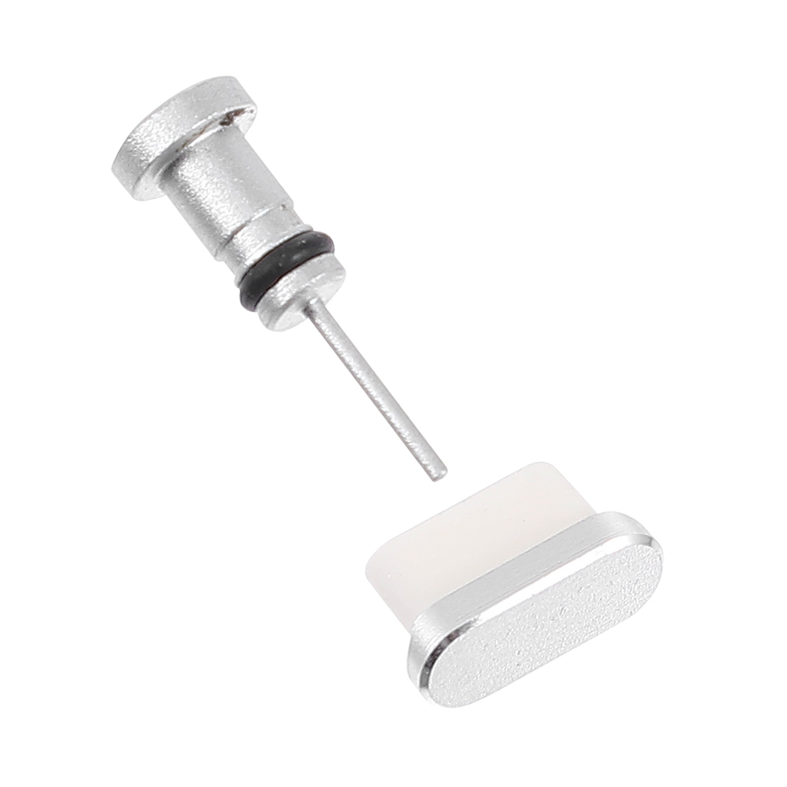 2 Pairs Headsets Headphone Jack Plug Charging Port Dust Cover Cell Caps