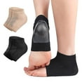 thumbnail image 1 of 2 Pairs Heel Cushion Gel Heel Protector, Heel Sleeves For Plantar Fasciitis Achilles Tendonitis Relieve Pain, 1 of 5