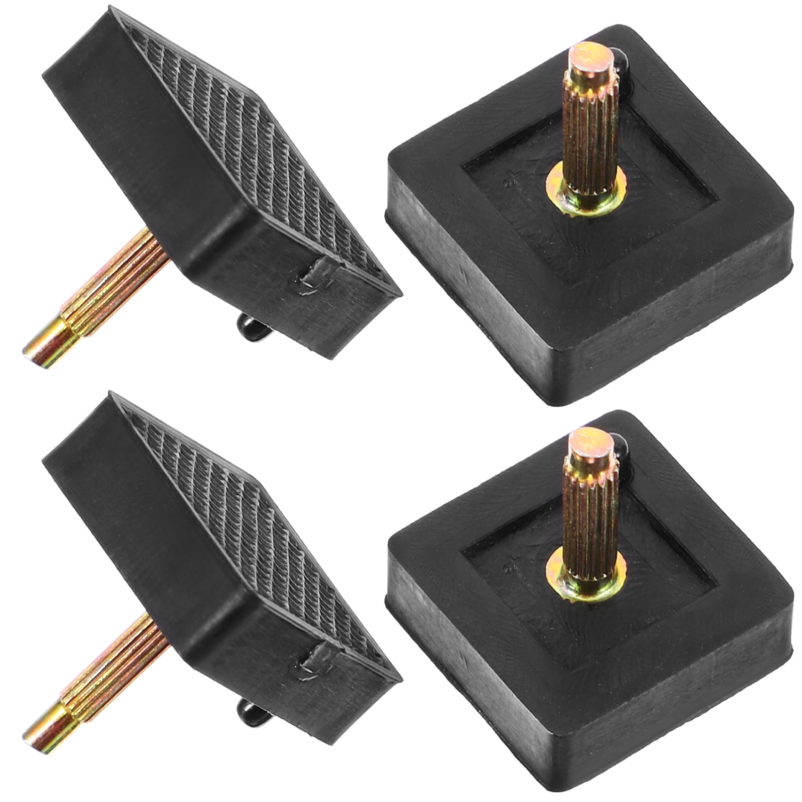 2 Pairs High Heel Shoe Repair Tips Replacement Heel Tips Women Heel