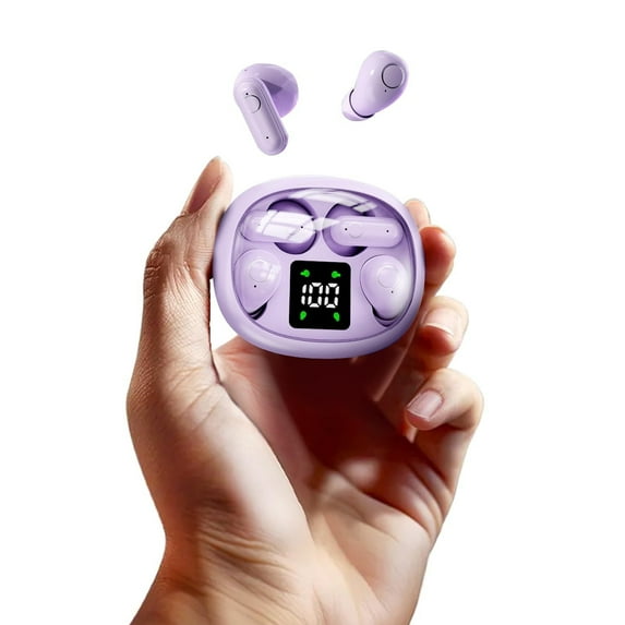 2 Pairs Invisible Small Mini Earbuds Sleeping Micro Smallest Discreet Tiny Low Profile Earbud Earphone Ear Buds for Small Ear Canal Wireless Bluetooth Sleep Hidden Headphones