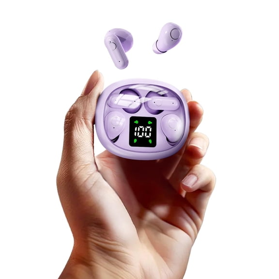 2 Pairs Invisible Small Mini Earbuds Sleeping Micro Smallest Discreet Tiny Low Profile Earbud Earphone Ear Buds for Small Ear Canal Wireless Bluetooth Sleep Hidden Headphones