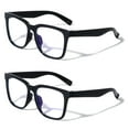 thumbnail image 1 of 2 Pairs Kids Blue Light Blocking Glasses, Anti Eyestrain & UV Protection, Computer Gaming TV Phone Glasses for Boys Girls - Clear Lens Eye Glasses (Age 4-11), 1 of 2