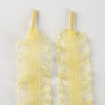 thumbnail image 1 of 2 Pairs Lace Shoelaces for Sneakers: 3CM Wide Elastic Lacy Shoe Laces for Women  - 47 inch / 120CM, 1 of 5