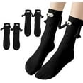 thumbnail image 1 of 2 Pairs Magnetic Holding Hands Socks - Funny Gifts for Women & Men, Teens, Couples, Friends, 1 of 11