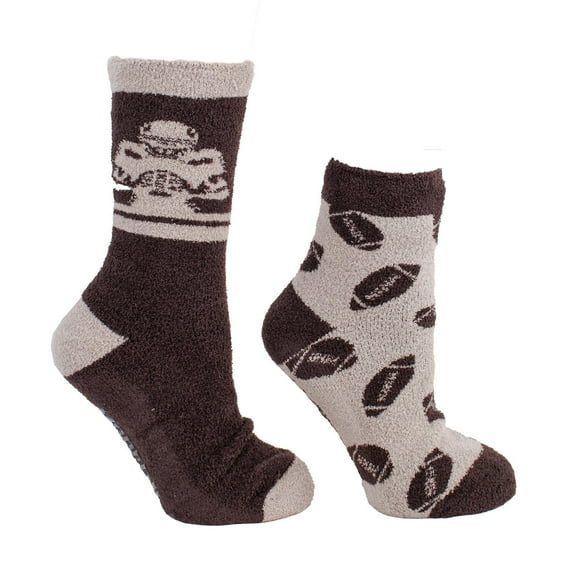 2 Pairs Micro Glide Socks, Infused with Bourbon Vanilla and Shea Butter - EndZone