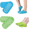thumbnail image 1 of 2 Pairs Moisturizing Socks, Gel Socks Soft Moisturizing Gel Socks, Gel Spa Socks for Repairing and Softening Dry Cracked Feet Skins, Gel Lining Infused with Essential Oils and Vitamins, 1 of 5