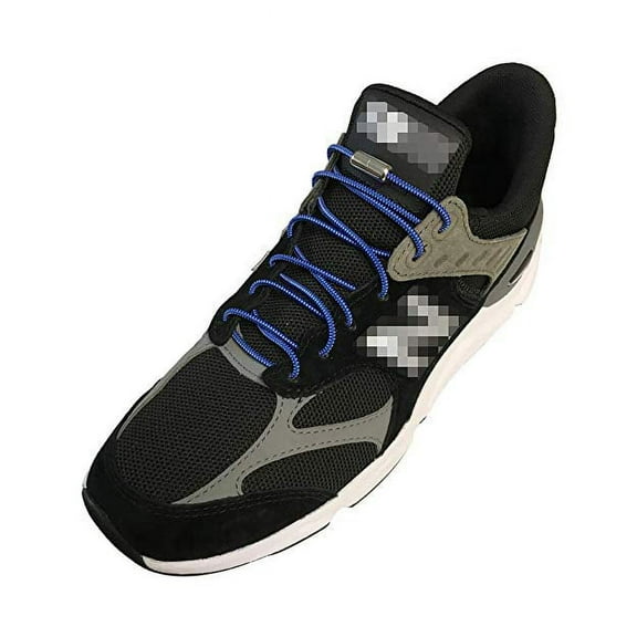 2 Pairs No Tie Elastic Lock Laces ShoeLaces Strings for Kids Adults Sneakers Canvas Jogging Running Sports