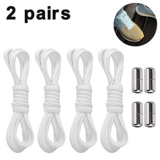 3Pairs Elastic Shoe Laces No Tie Elastic Shoelaces with Lock