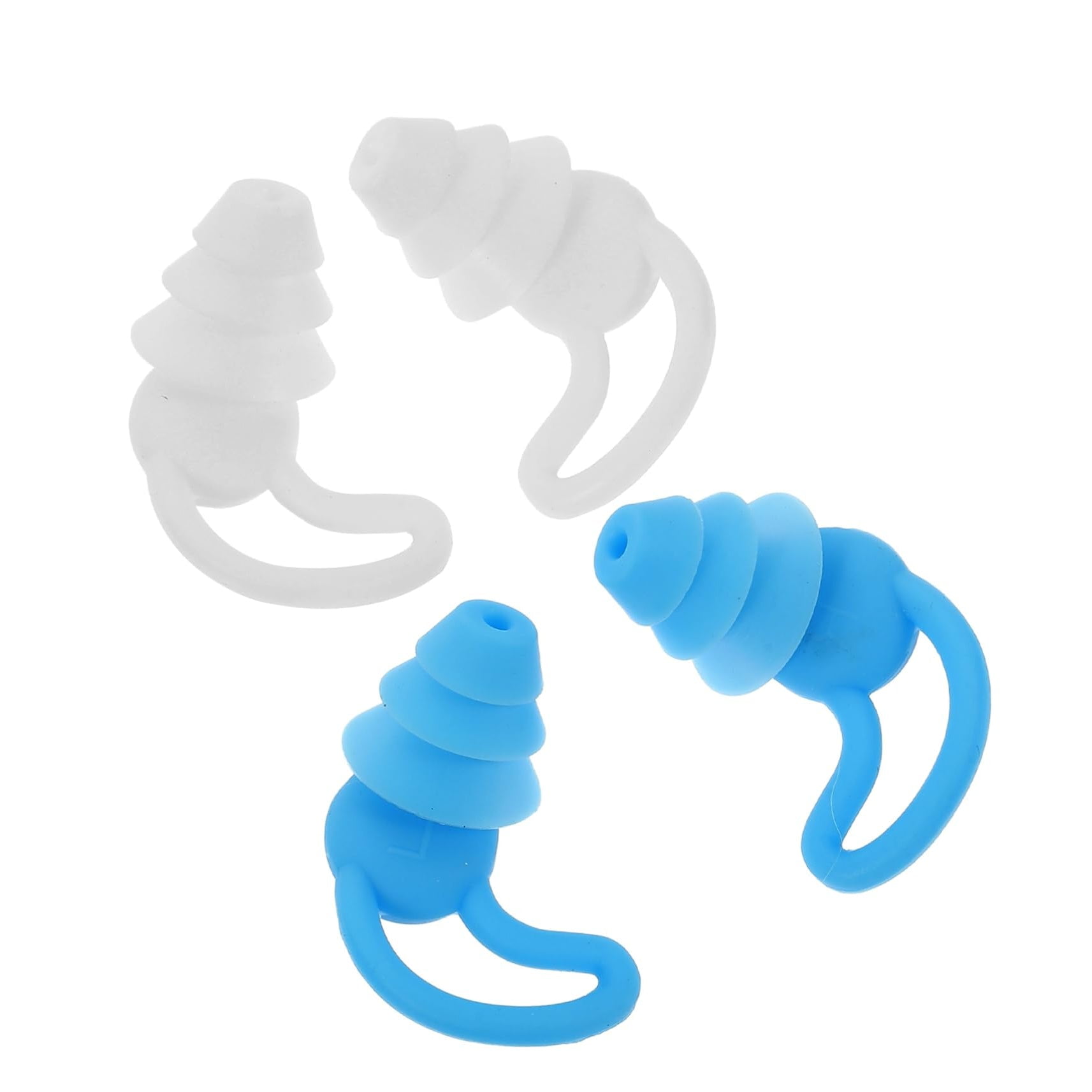 2 Pairs Noise Canceling Earplugs Swim Earplugs Best Earplugs for