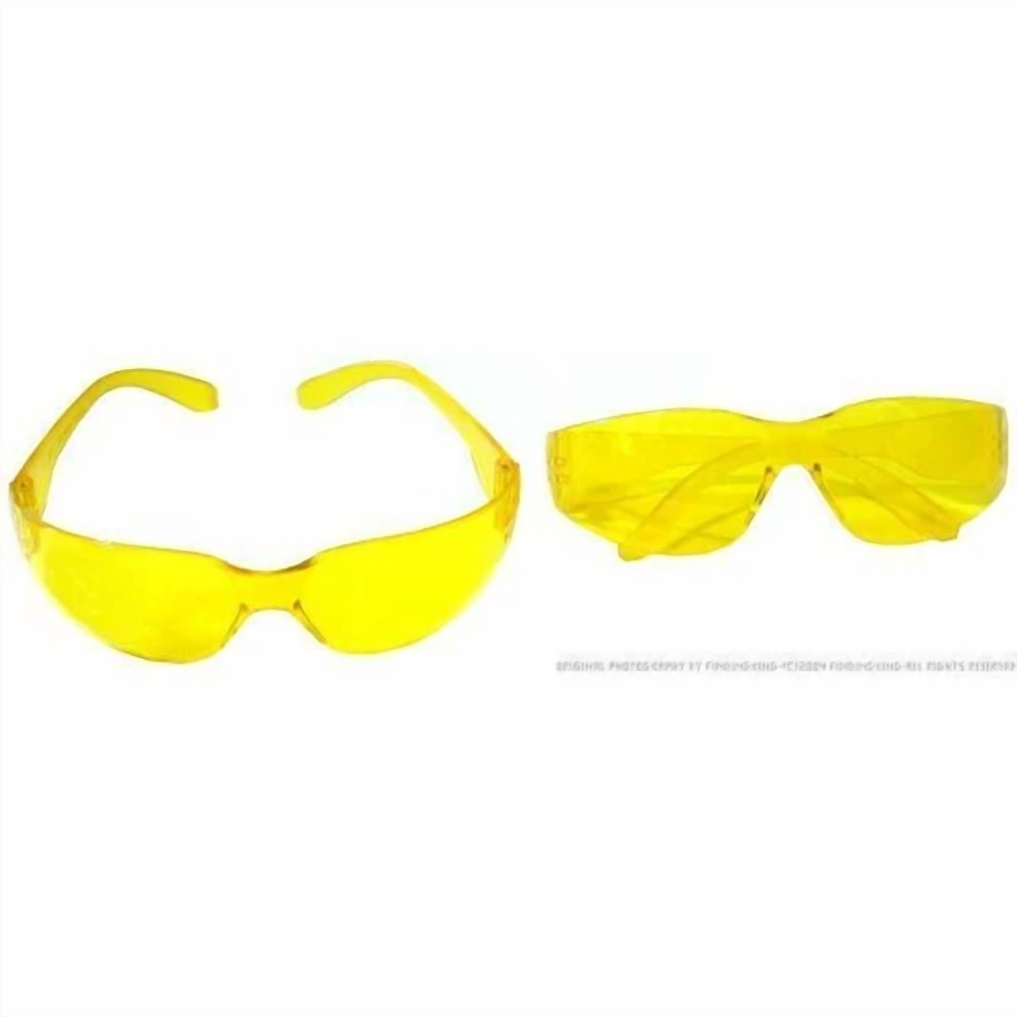 2 Pairs Of Radians Mirage Yellow Safety Glasses