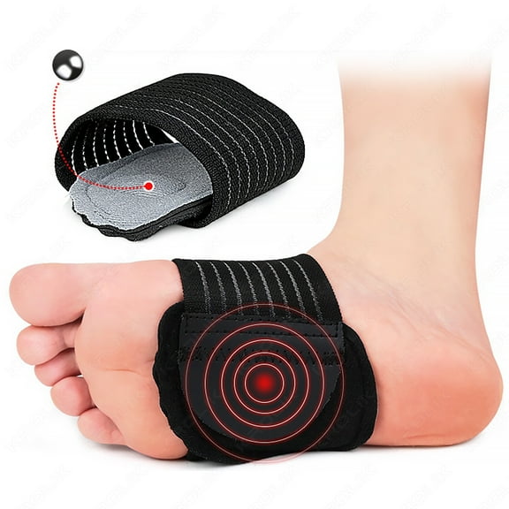 2 Pairs Orthotic Insole Flat Foot Arch Support Insoles Women Men Half Shoe Insoles Feet Care Accessories Shoes Pad Orthopedic Insoles