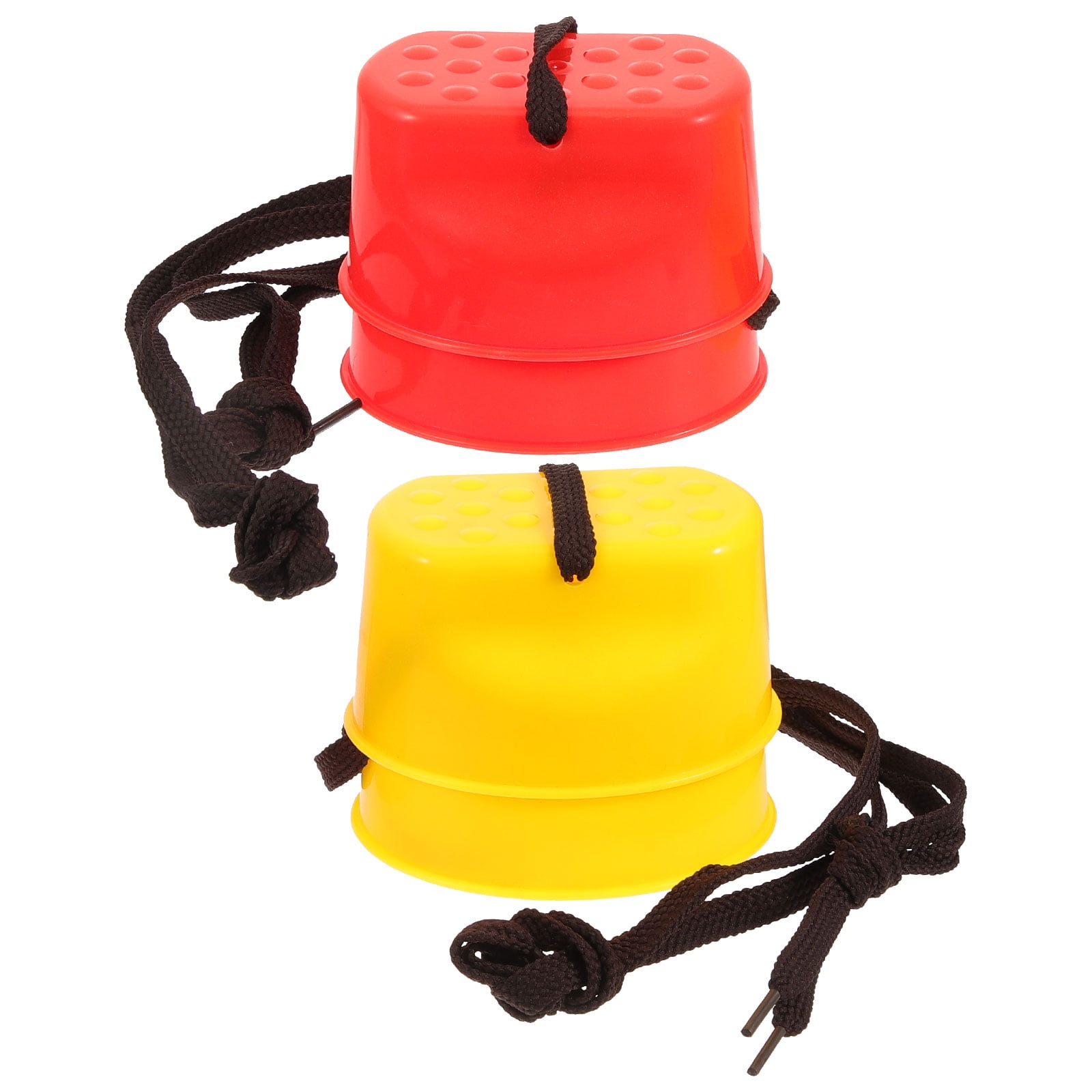 2 Pairs Outdoor Playsets Kid Toys Balance Stilts Kids Stepper Toddler