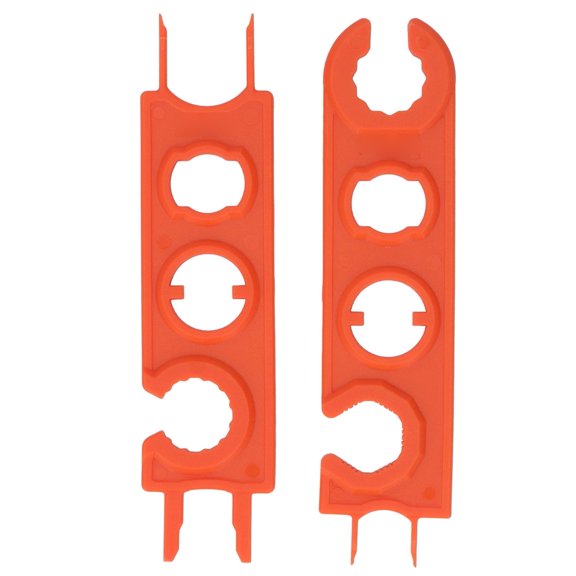 2 Pairs PV Solar Panel Connector Wrench Quick Tighten Male/Female Plug Disconnect Tool Spanner for Photovoltaic Connector Diode