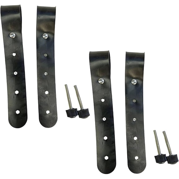 2 Pairs Piano Stand Straps: PU Leather Piano Lock Straps for Stand - Electronic Keyboard Secure Fixing Belt Holder for Concerts Parties(wwx)