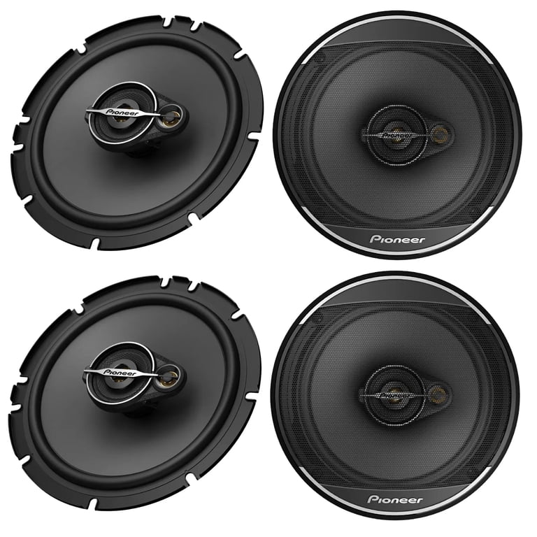 2 Pairs Pioneer TS-A1678S 320W Max/70W RMS 3-Way Speaker - Walmart.com