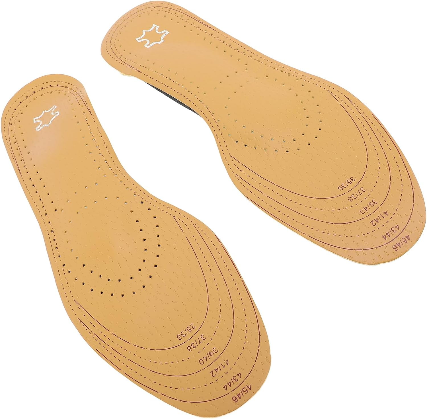2 Pairs Plantar Fasciitis Relief Sport Insoles, High Arch Support