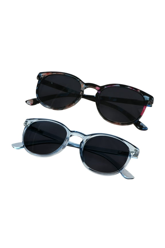 2 Pairs Polarized Sunglasses with UV400 Protection Lens for Women,Trendy Driving Sun Glasses Shades