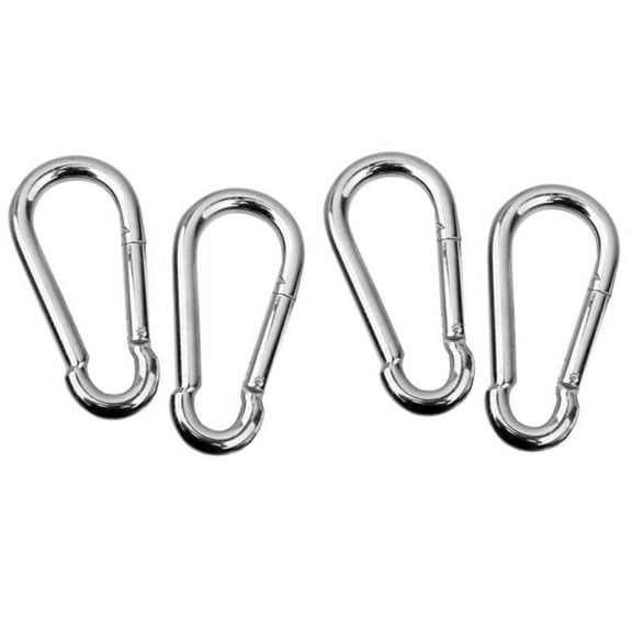 2 Pairs Quick Link Snap Hook Carabiner Swing Connector For Hammock Play Sets