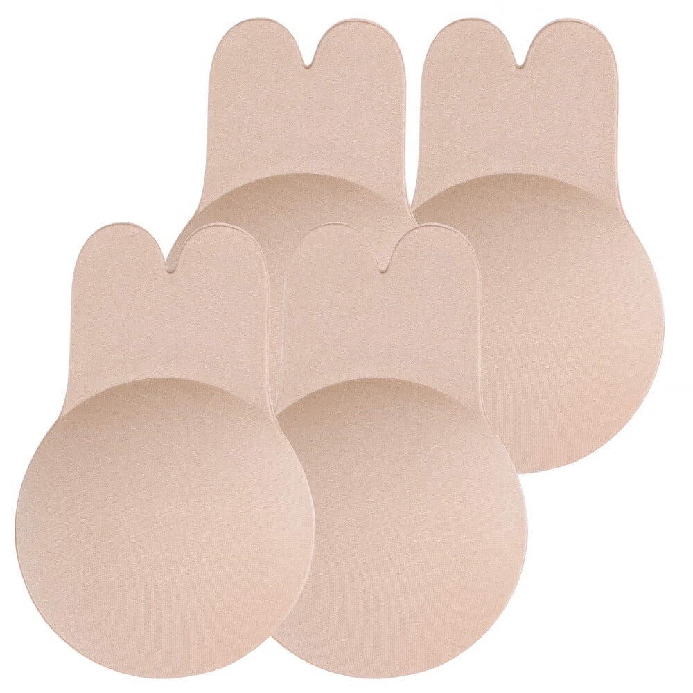 Sticky Bra Rabbit 2 Pairs Rabbit Sticky Adhesive Backless Bra Push up Women Small Large ...
