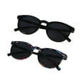 thumbnail image 1 of 2 Pairs Reading Sunglasses with UV400 Protection Lens for Women,Trendy Driving Sun Glasses Shades (Black+Pink, +2.25 Magnification), 1 of 6