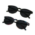 thumbnail image 1 of 2 Pairs Reading Sunglasses with UV400 Protection Lens for Women,Trendy Driving Sun Glasses Shades (Pink+Floral, +2.00 Magnification), 1 of 6