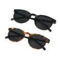 thumbnail image 1 of 2 Pairs Reading Sunglasses with UV400 Protection Lens for Women,Trendy Driving Sun Glasses Shades (Tortoise+Floral, +1.75 Magnification), 1 of 6