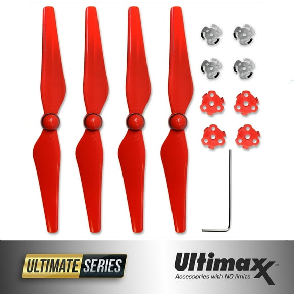 2 Pairs Red 9450 9" Self-Tightening Propeller For DJI Phantom 4